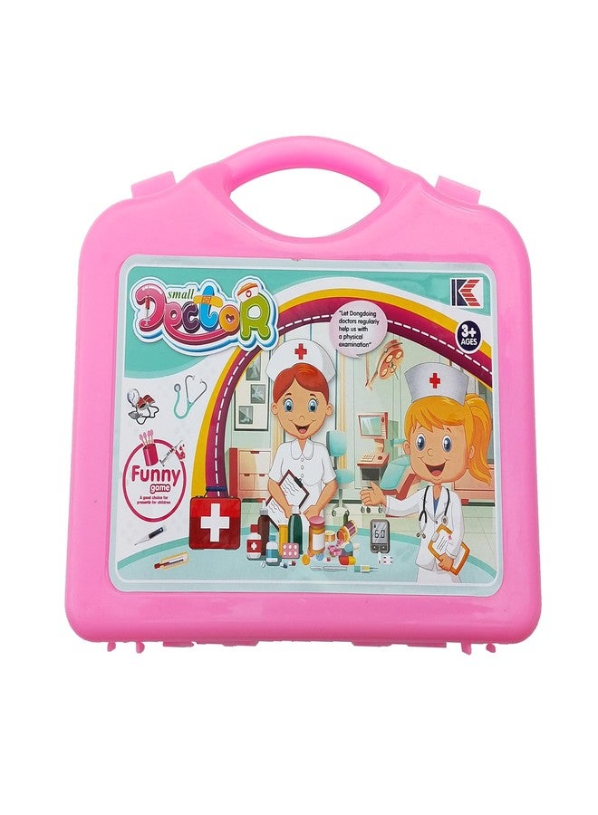 LOGRO Doctor Play Set with Foldable Suitcase, Doctor Set Toy Game Kit, Compact Medical Accessories Toy Set, Doctor Kit Toy for Kids, Multicolor - Image 1